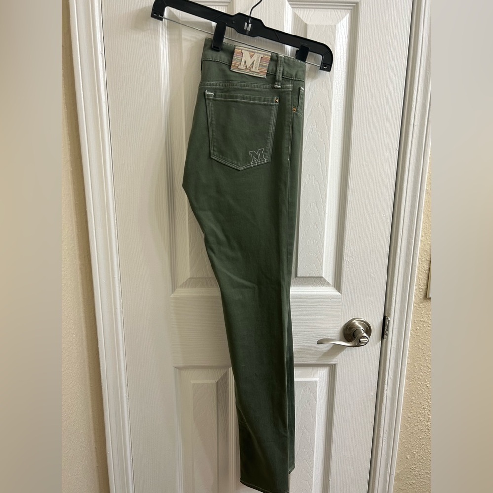 Missoni Army Green Skinny Jeans - Picture 8 of 10